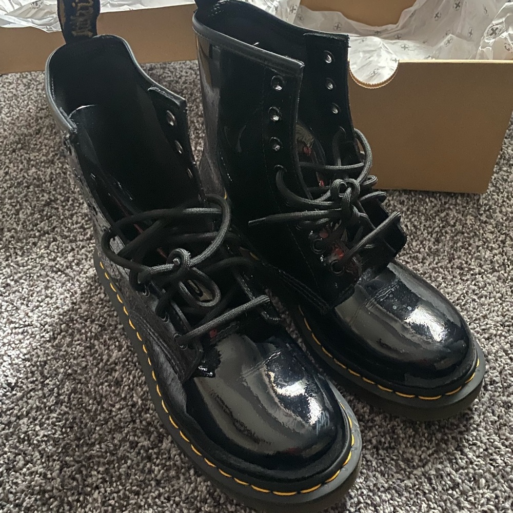 Black Patent Dr. Martens